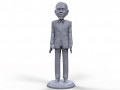 barack obama stylized high quality 3d printable miniature 3D 프린트 모델