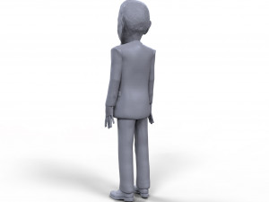 barack obama stylized high quality 3d printable miniature Modelo de Impressão 3D