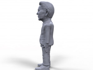 ronald reagan stylized high quality 3d printable miniature Modelo de Impressão 3D