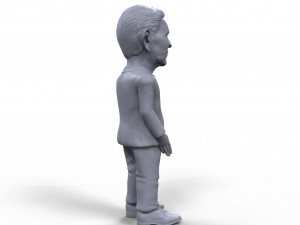 ronald reagan stylized high quality 3d printable miniature Modelo de Impressão 3D