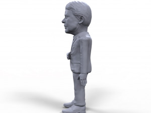 jimmy carter stylized high quality 3d printable miniature Modelo de impresión 3D