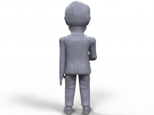 jimmy carter stylized high quality 3d printable miniature Modelo de impresión 3D