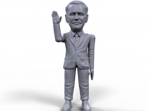 joe biden stylized high quality 3d printable miniature 3D 打印模型