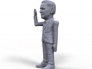 joe biden stylized high quality 3d printable miniature 3D 打印模型