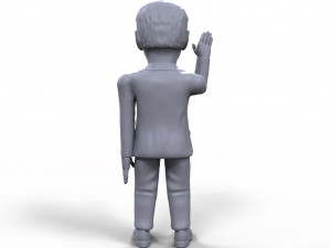 joe biden stylized high quality 3d printable miniature 3D 打印模型