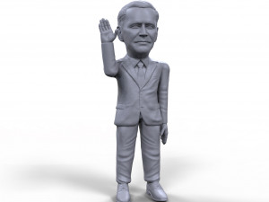 joe biden stylized high quality 3d printable miniature 3D 打印模型