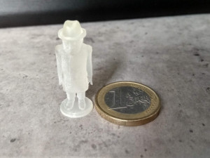 winston churchill stylized high quality 3d printable miniature Model Cetak 3D