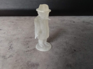 winston churchill stylized high quality 3d printable miniature Model Cetak 3D