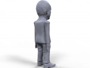 john mccain stylized high quality 3d printable miniature 3D Print Model