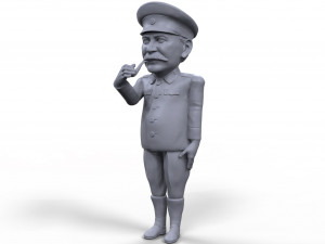 stalin stylized high quality 3d printable miniature 3D प्रिंट मॉडल