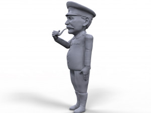 stalin stylized high quality 3d printable miniature 3D प्रिंट मॉडल