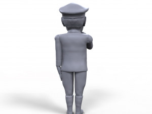 stalin stylized high quality 3d printable miniature 3D प्रिंट मॉडल