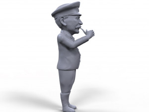 stalin stylized high quality 3d printable miniature 3D प्रिंट मॉडल