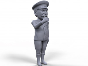 stalin stylized high quality 3d printable miniature 3D प्रिंट मॉडल