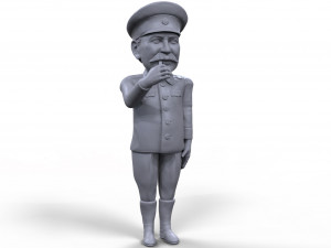 stalin stylized high quality 3d printable miniature 3D प्रिंट मॉडल