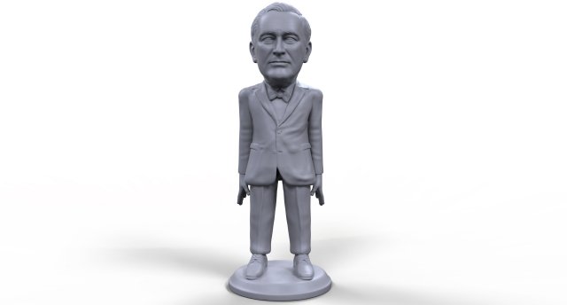 fdr stylized high quality 3d printable miniature Modelo de Impressão 3D .c4d .max .obj .3ds .fbx .stl .blend 