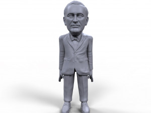 fdr stylized high quality 3d printable miniature Modelo de Impressão 3D