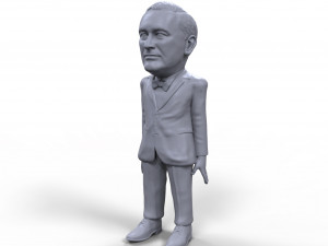 fdr stylized high quality 3d printable miniature Modelo de Impressão 3D