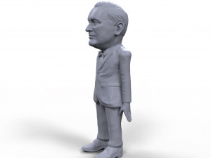 fdr stylized high quality 3d printable miniature Modelo de Impressão 3D