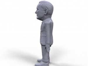 fdr stylized high quality 3d printable miniature Modelo de Impressão 3D