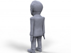 fdr stylized high quality 3d printable miniature Modelo de Impressão 3D