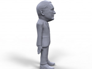 fdr stylized high quality 3d printable miniature Modelo de Impressão 3D