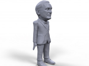 fdr stylized high quality 3d printable miniature Modelo de Impressão 3D
