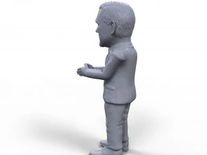 mike pence stylized high quality 3d printable miniature 3D Print Model