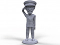 haile selassie stylized high quality 3d printable miniature 3D 프린트 모델