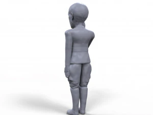 hitler stylized high quality 3d printable miniature 3D Print Model