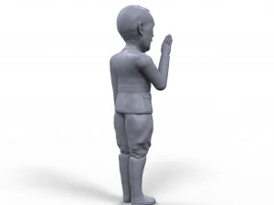 hitler stylized high quality 3d printable miniature 3D Print Model