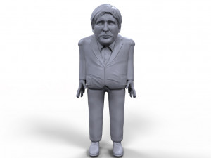 boris johnson stylized high quality 3d printable miniature 3Dプリントモデル