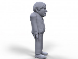 boris johnson stylized high quality 3d printable miniature 3Dプリントモデル