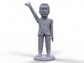 nigel farage stylized high quality 3d printable miniature 3D 프린트 모델