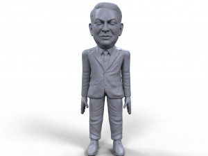 al gore stylized high quality 3d printable miniature 3D Принт Модель