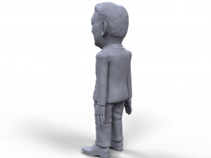 al gore stylized high quality 3d printable miniature 3D Принт Модель