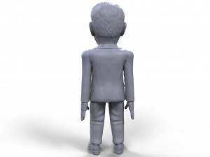 al gore stylized high quality 3d printable miniature 3D Принт Модель