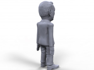 al gore stylized high quality 3d printable miniature 3D Принт Модель