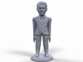 emmanuel macron stylized high quality 3d printable miniature 3D 프린트 모델