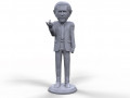 george bush stylized high quality 3d printable miniature 3D 프린트 모델