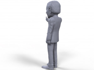 george bush stylized high quality 3d printable miniature Modelo de impresión 3D