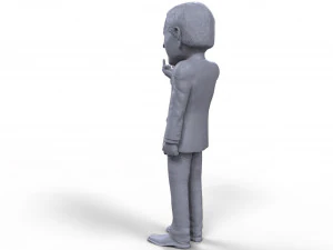 george bush stylized high quality 3d printable miniature 3D Print Model