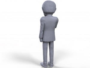 george bush stylized high quality 3d printable miniature Modelo de impresión 3D