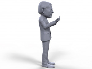 george bush stylized high quality 3d printable miniature Modelo de impresión 3D