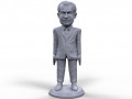 richard nixon stylized high quality 3d printable miniature 3D 프린트 모델