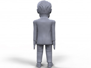 richard nixon stylized high quality 3d printable miniature 3D Принт Модель
