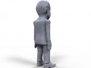 richard nixon stylized high quality 3d printable miniature 3D Print Model