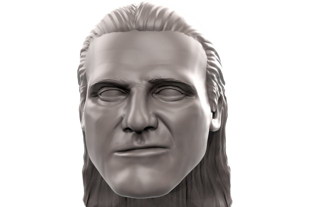 oleg krat 3d printable action figure portrait sculpt Modelo de Impressão 3D .c4d .max .obj .3ds .fbx .stl .blend 