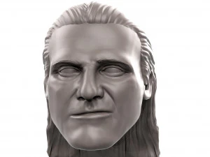 oleg krat scolpire ritratto di action figure stampabile in 3d Modello di stampa 3D