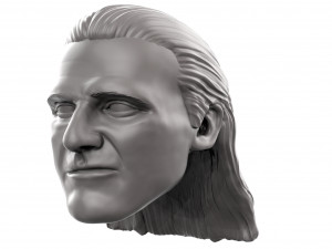 oleg krat 3d printable action figure portrait sculpt Modelo de Impressão 3D